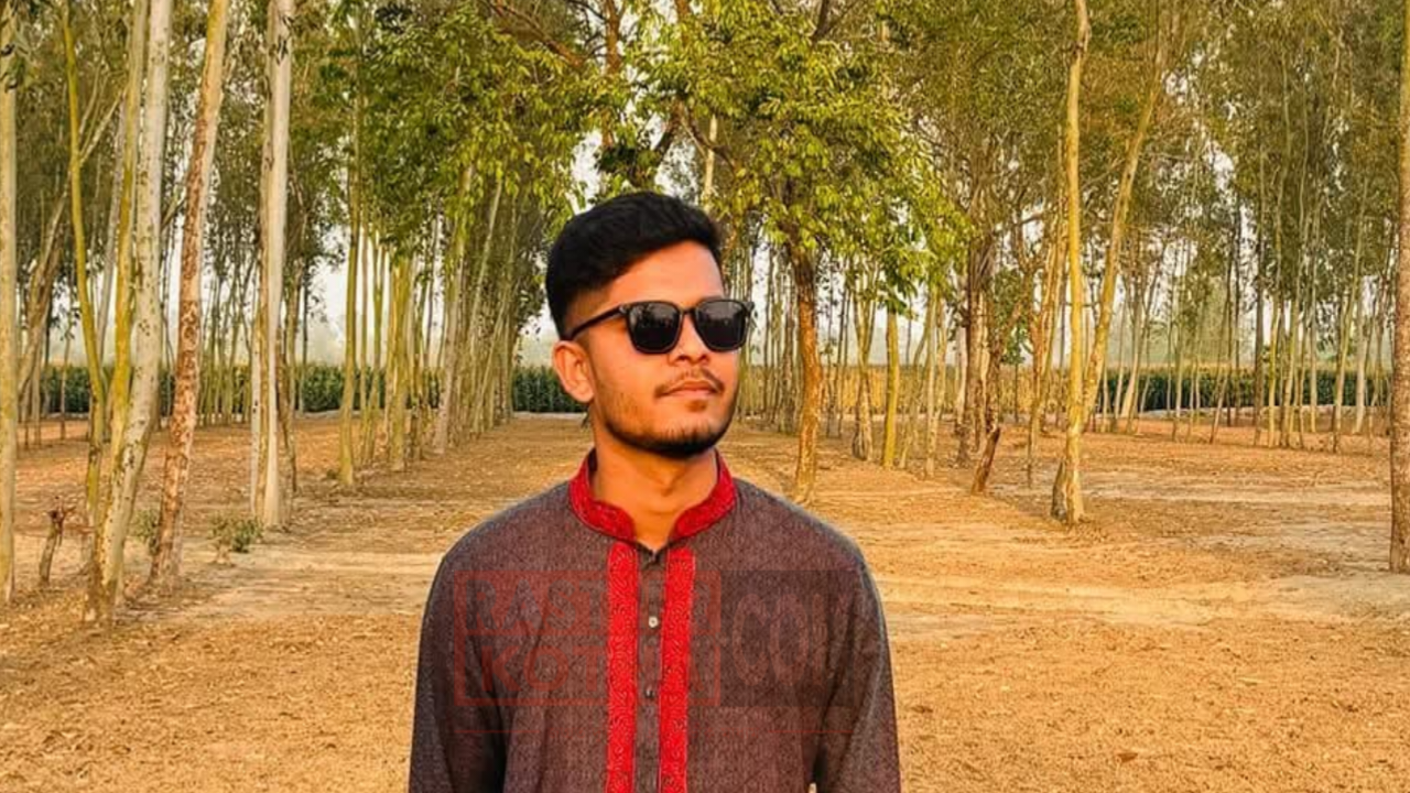 কারমাইকেল কলেজ ছাত্রদলের নতুন প্রচার সম্পাদক আহসান হাবীব আলিফ