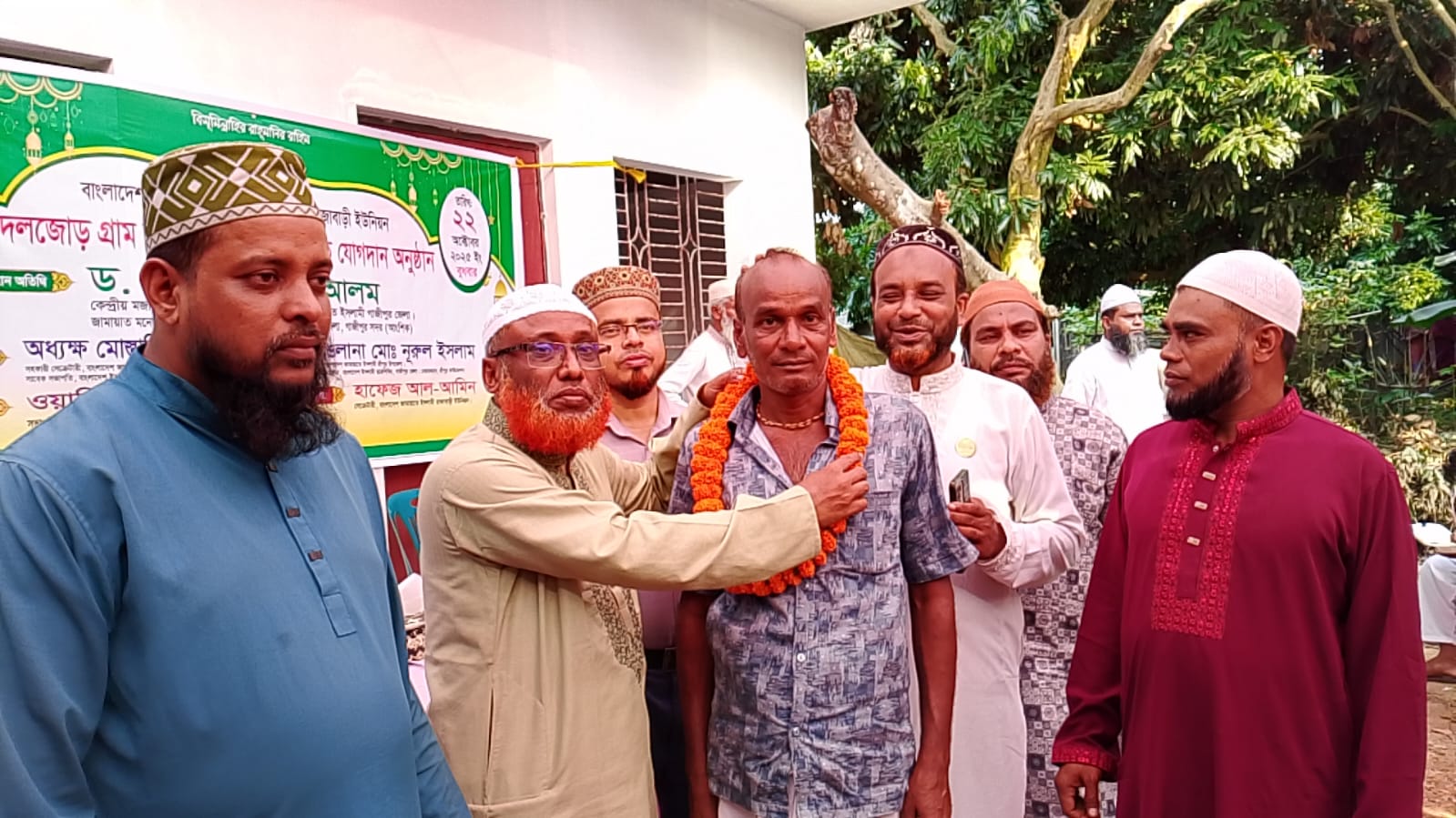 শ্রীপুরে জামায়াতে ইসলামীতে যোগ দিলেন হিন্দু ধর্মাবলম্বীসহ নতুন নেতাকর্মীরা