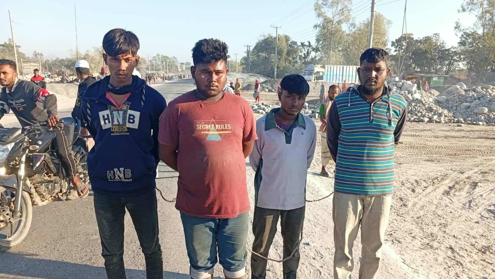 স্থলবন্দরে মানসিক ভারসাম্যহীন নারী ধর্ষণ, চার ট্রাকচালক গ্রেপ্তার