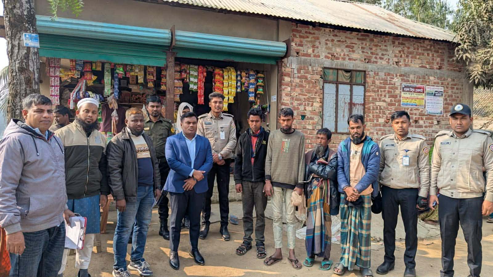 শেরপুরে মাদক সেবন ও বিক্রির দায়ে চারজনের বিভিন্ন মেয়াদে কারাদণ্ড