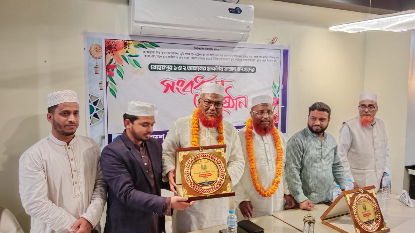 মেহেরপুরে শিবিরের আয়োজনে এমপিদের সংবর্ধনা ও ইফতার মাহফিল