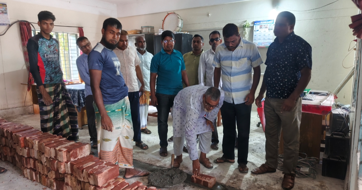 জলঢাকায় নেকবক্ত স্কুল এন্ড কলেজের উন্নয়ন কাজের উদ্বোধন
